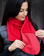 Fleece sjaals borduren